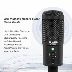 UM 108 USB Condenser Microphone Kit - Image 4