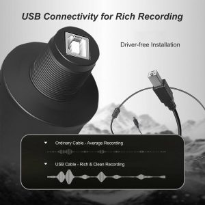 UM 108 USB Condenser Microphone Kit - Image 5
