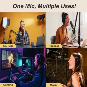 UM 108 USB Condenser Microphone Kit - Image 8